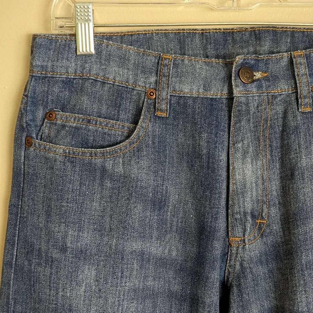 30 Wrangler Blue Denim Jeans Casual Basic Autumn Solid Color Lightweight